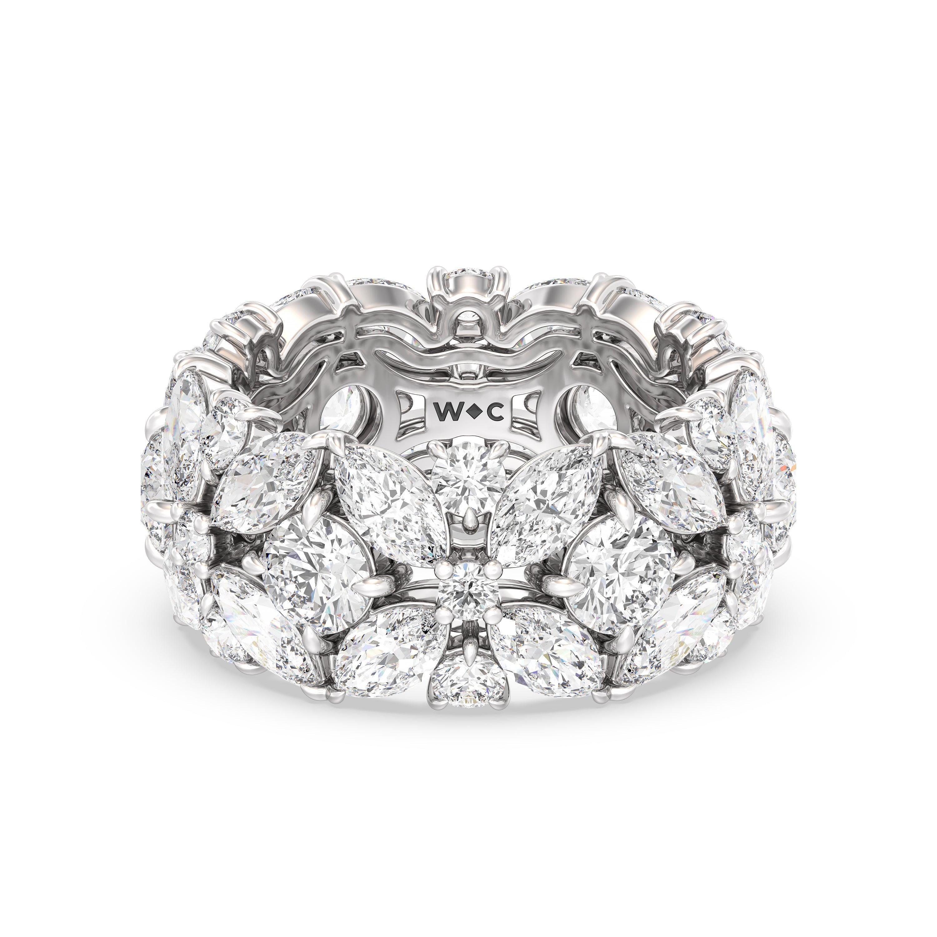 Garden Eternity Ring – WithClarity India 