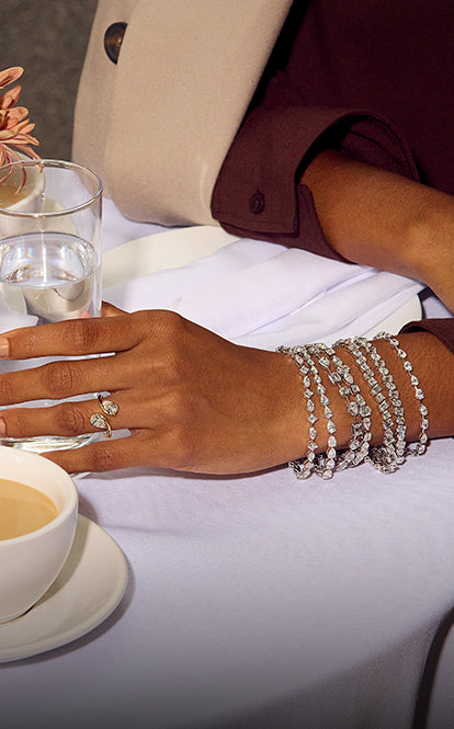 Diamond Bracelets Mobile Banner