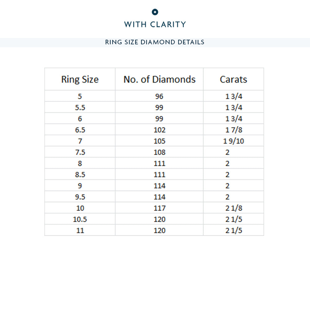Elegance Classic Dome Eternity Ring with 18KT Yellow Gold / Lab / 2 Cut Diamond in 14KT Yellow Gold / Lab / 2 view 4

