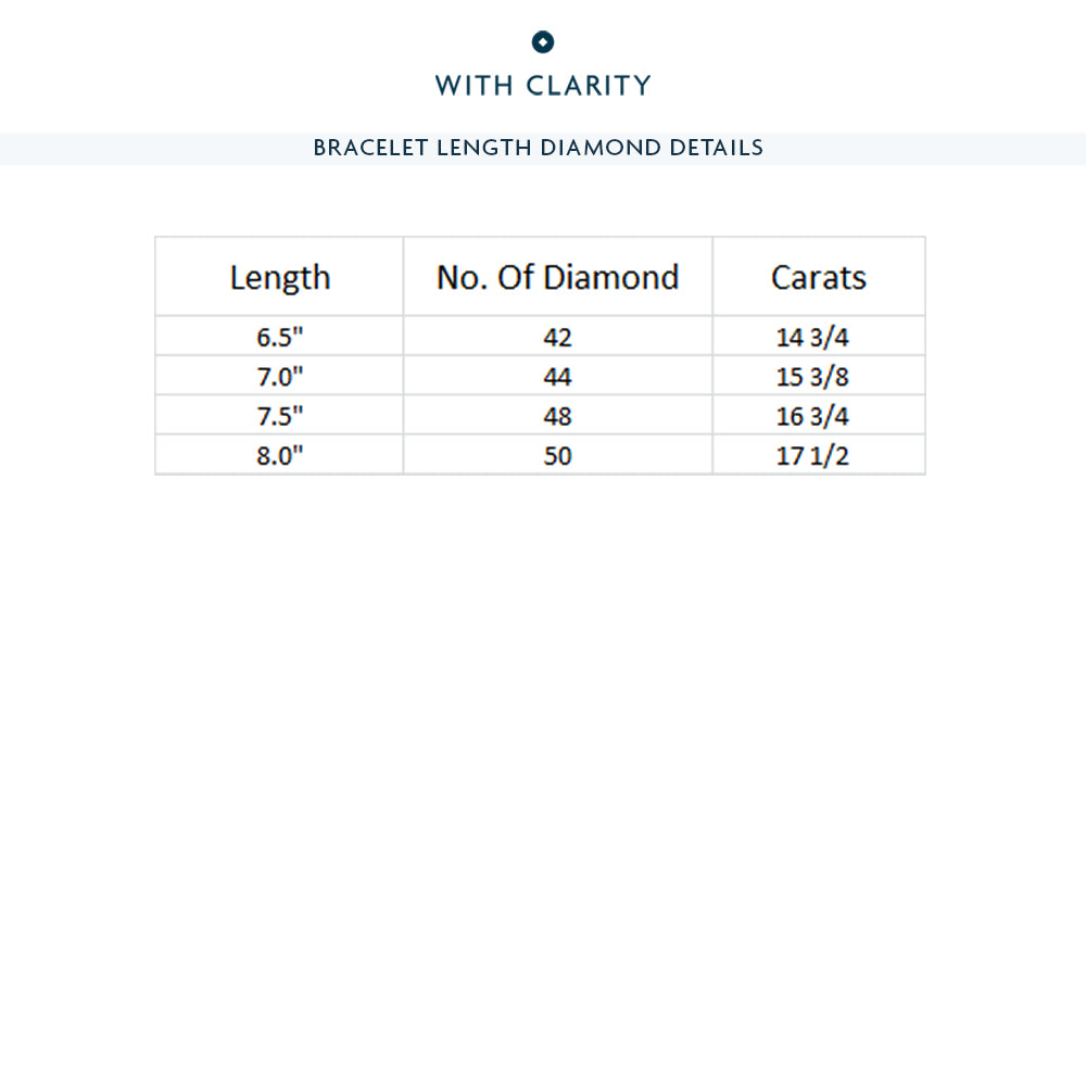 Pear and Marquise Alternating Tennis Bracelet with Lab Cut Diamond in 14KT Rose Gold view 4
