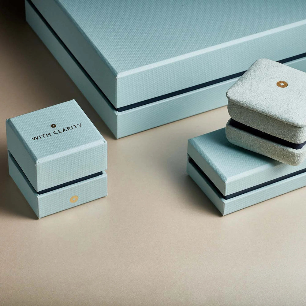 The Dumbo Eternity Ring with 18KT Rose Gold / Lab / 6 1/4 Cut Diamond in 14KT Rose Gold / Lab / 6 1/4 view 7
