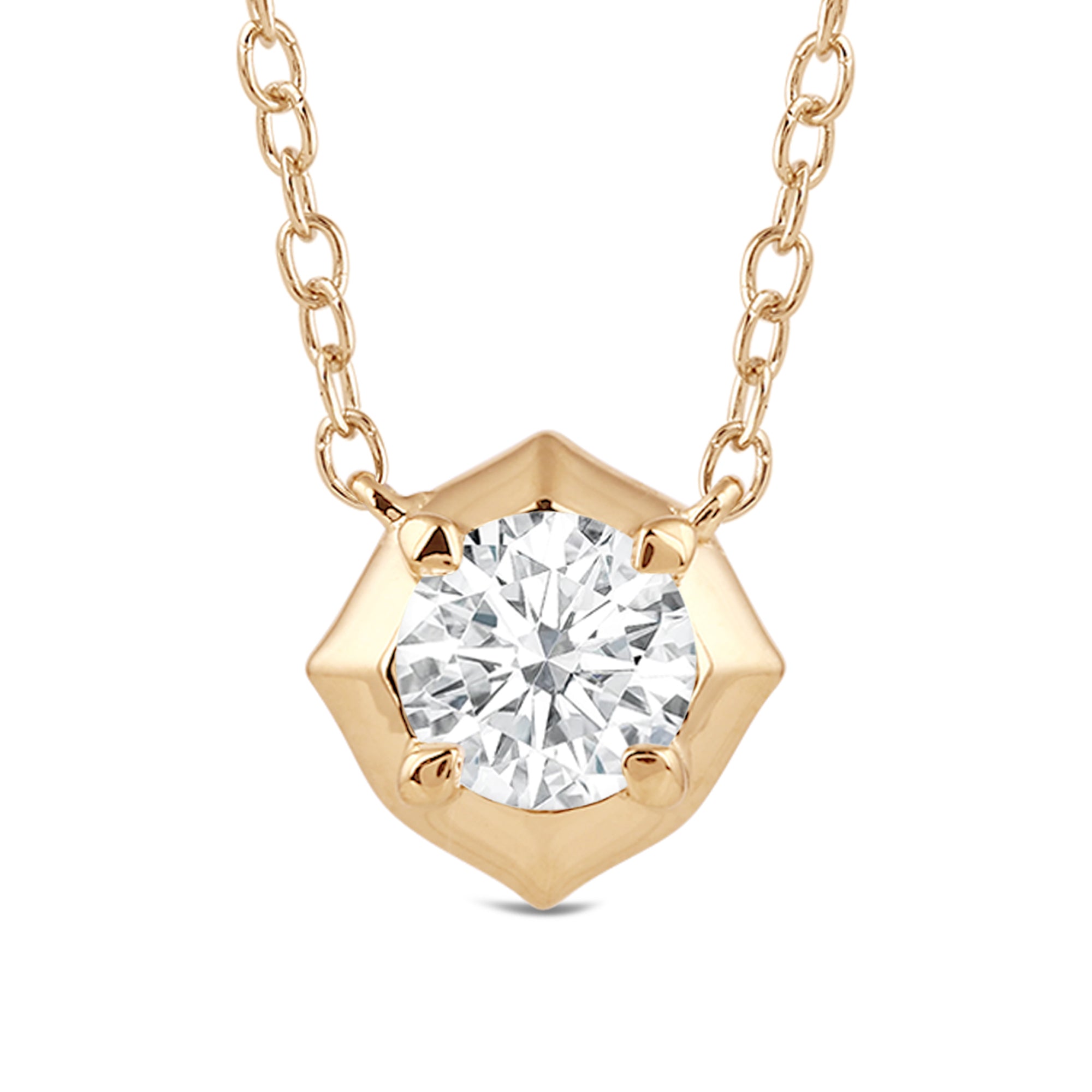 Signature Solitaire Diamond Pendant