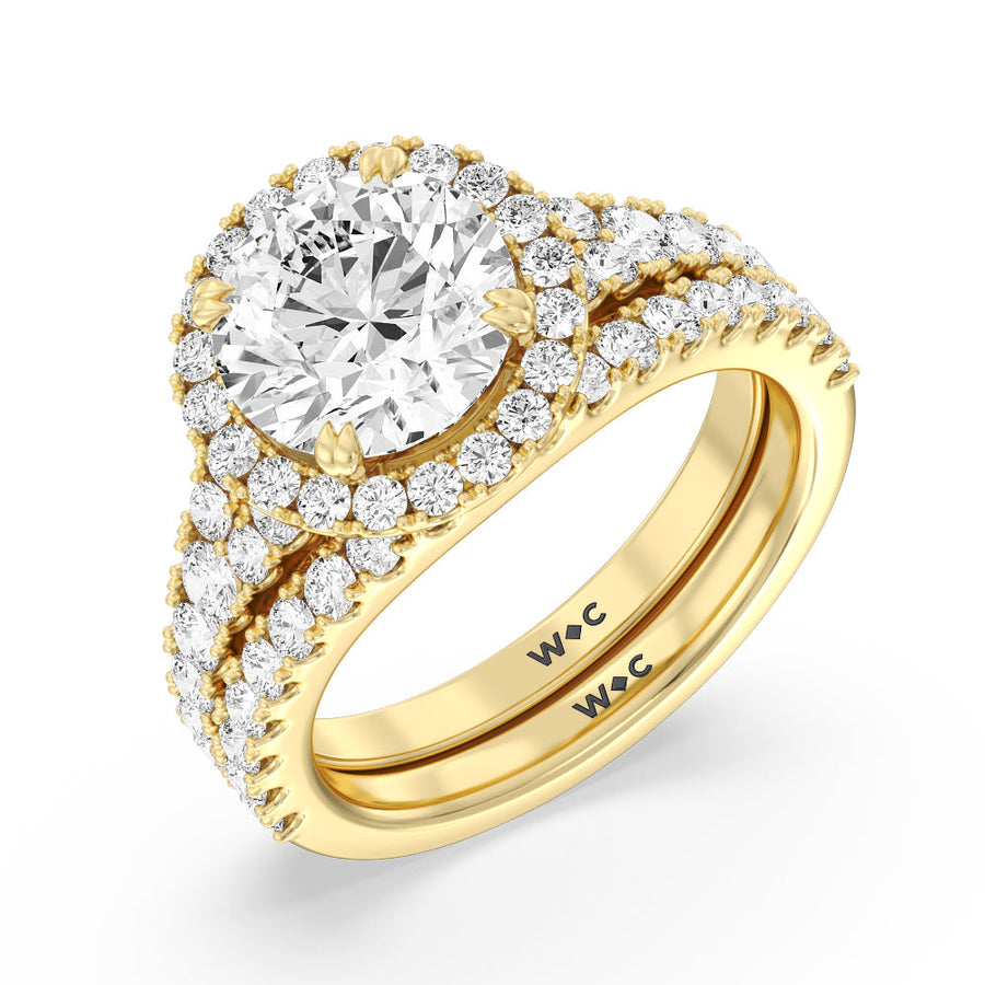 Oval Cut The Brooklyn Heights Ring with Lab Grown Diamond in 14KT Rose Gold view 5
