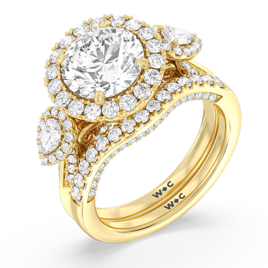 Oval Cut The High Line Ring with Lab Grown Diamond in 14KT Rose Gold view 5
