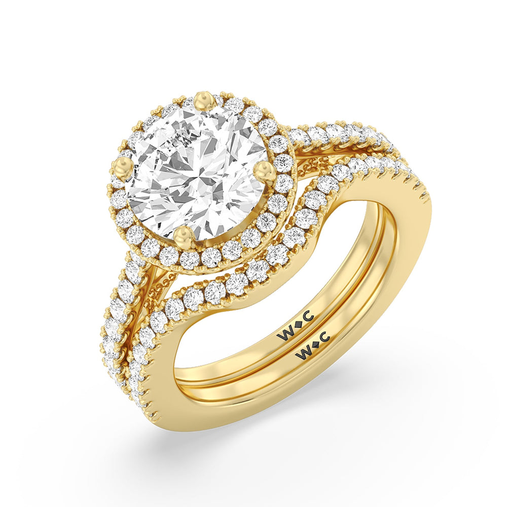 Pear Cut The Frick Ring with Lab Grown Diamond in 14KT Rose Gold view 5
