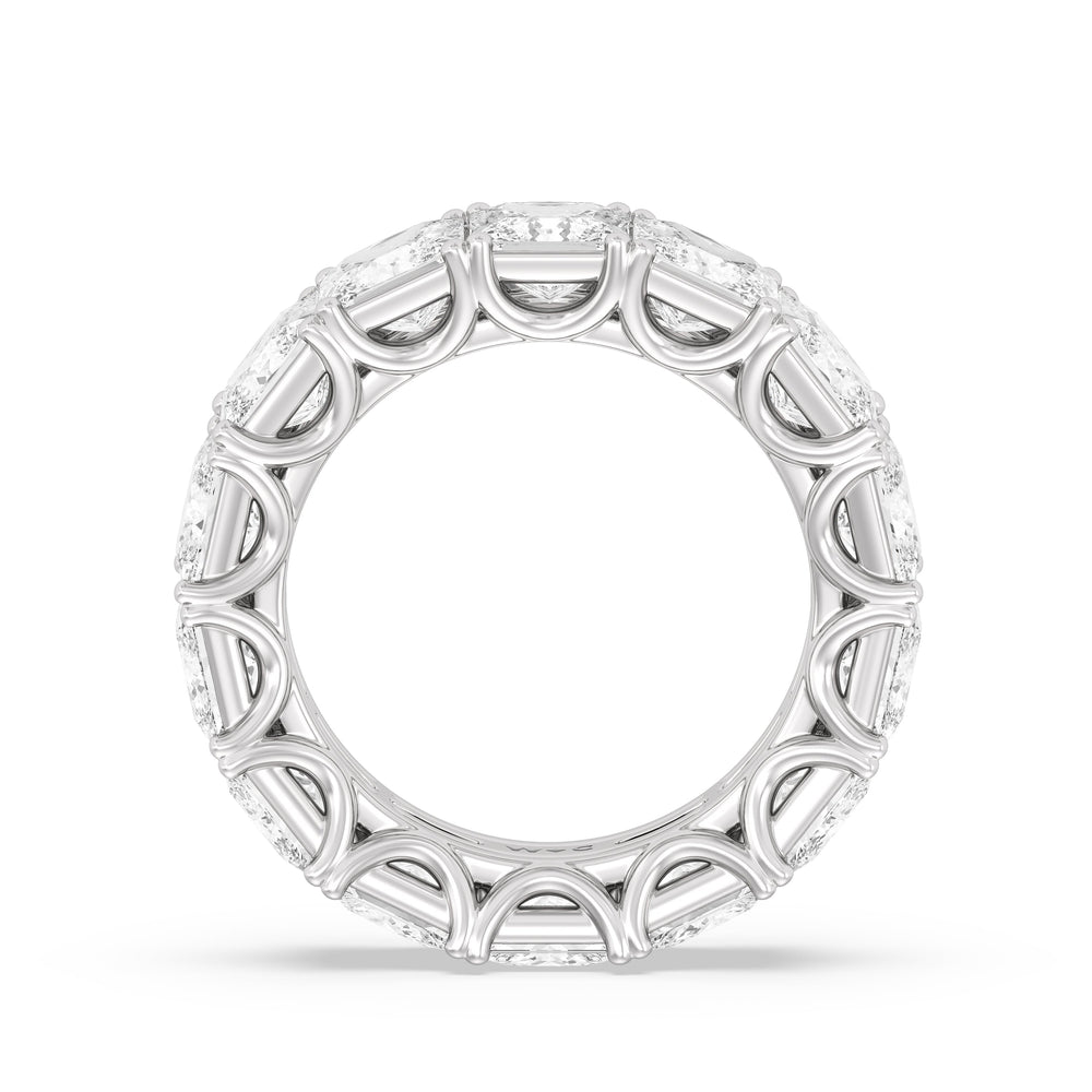 The Grand Central Ring with 18KT White Gold / Lab / 10 3/4 Cut Diamond in 14KT White Gold / Lab / 10 3/4 view 2
