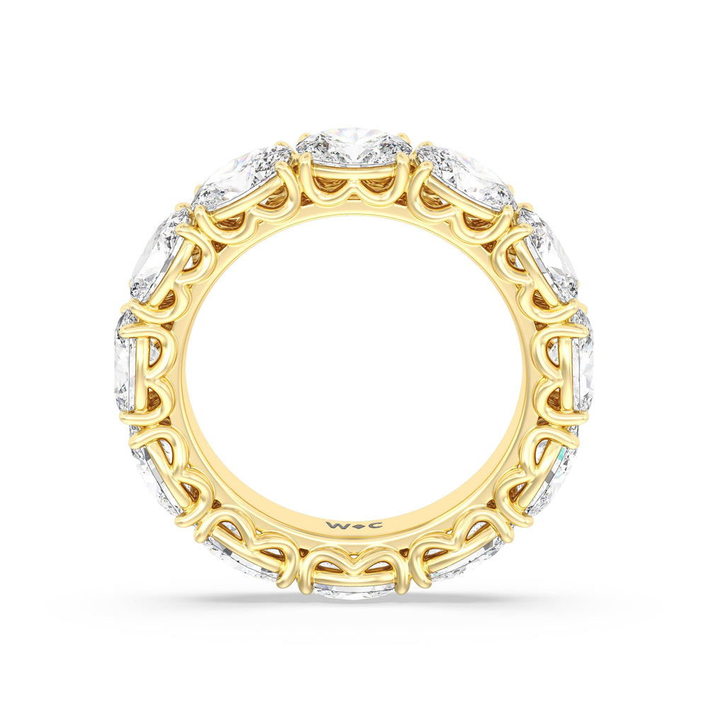 The NoMad Diamond Band with 18KT Yellow Gold Cut Diamond in 14KT Yellow Gold view 2
