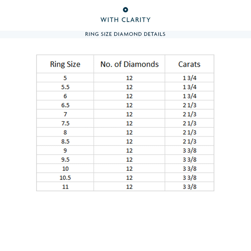 East-West Marquise and Round Eternity Ring with 18KT Rose Gold / Lab / 2 1/3 Cut Diamond in 14KT Rose Gold / Lab / 2 1/3 view 4
