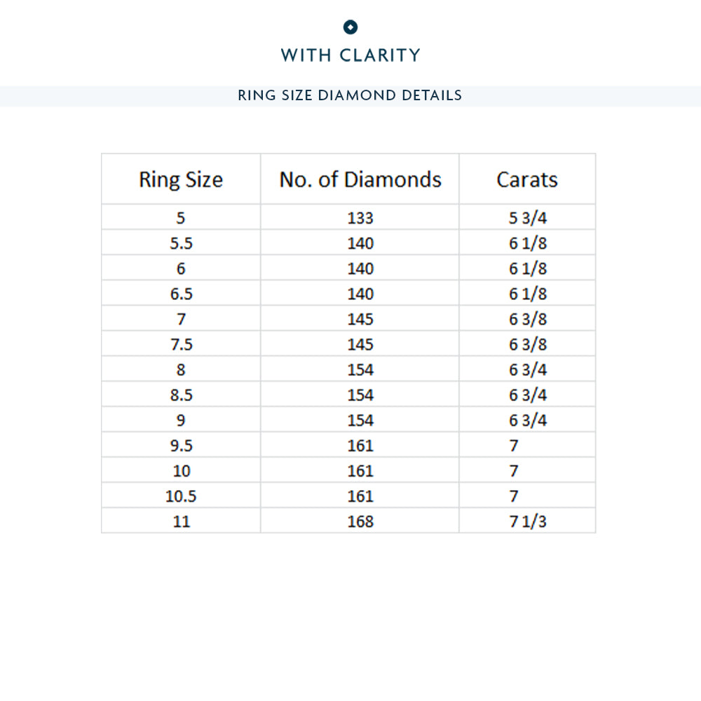 The Moxy Eternity Ring with 18KT White & Yellow Gold / Lab / 6 3/8 Cut Diamond in 14KT White & Yellow Gold / Lab / 6 3/8 view 4
