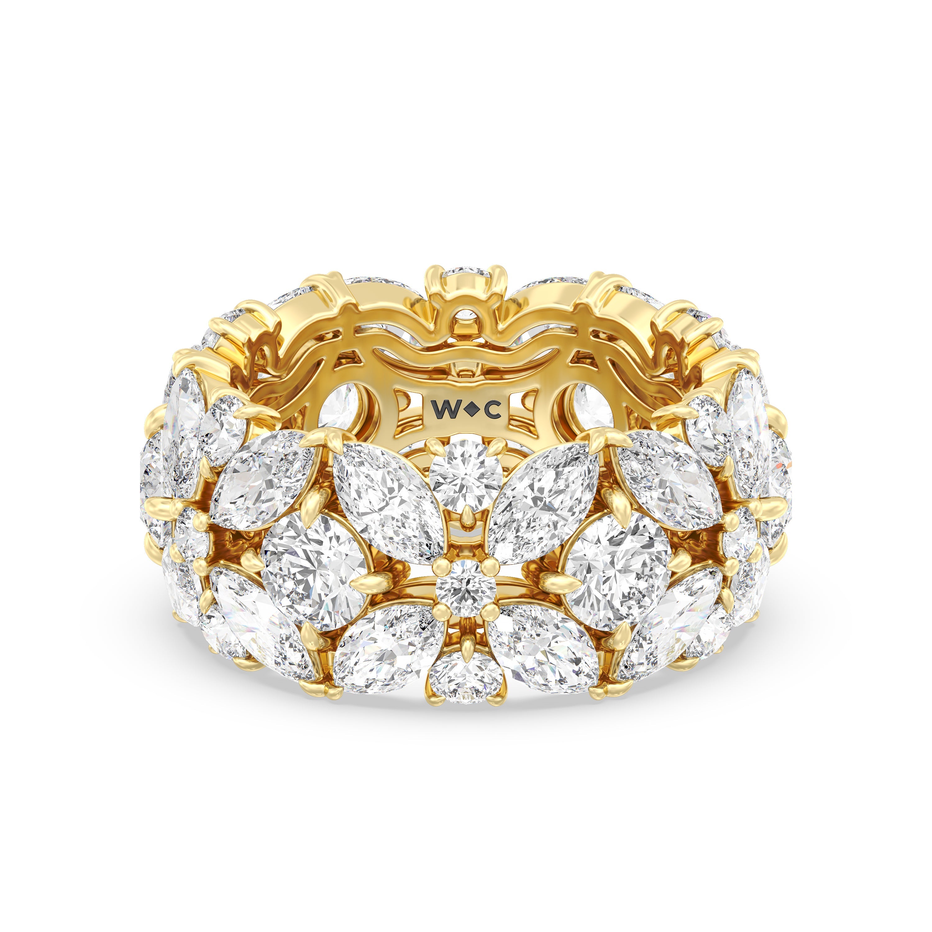 Garden Eternity Ring – WithClarity India 