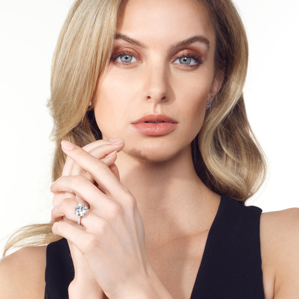 Model Wearing The Cassatt Ring view