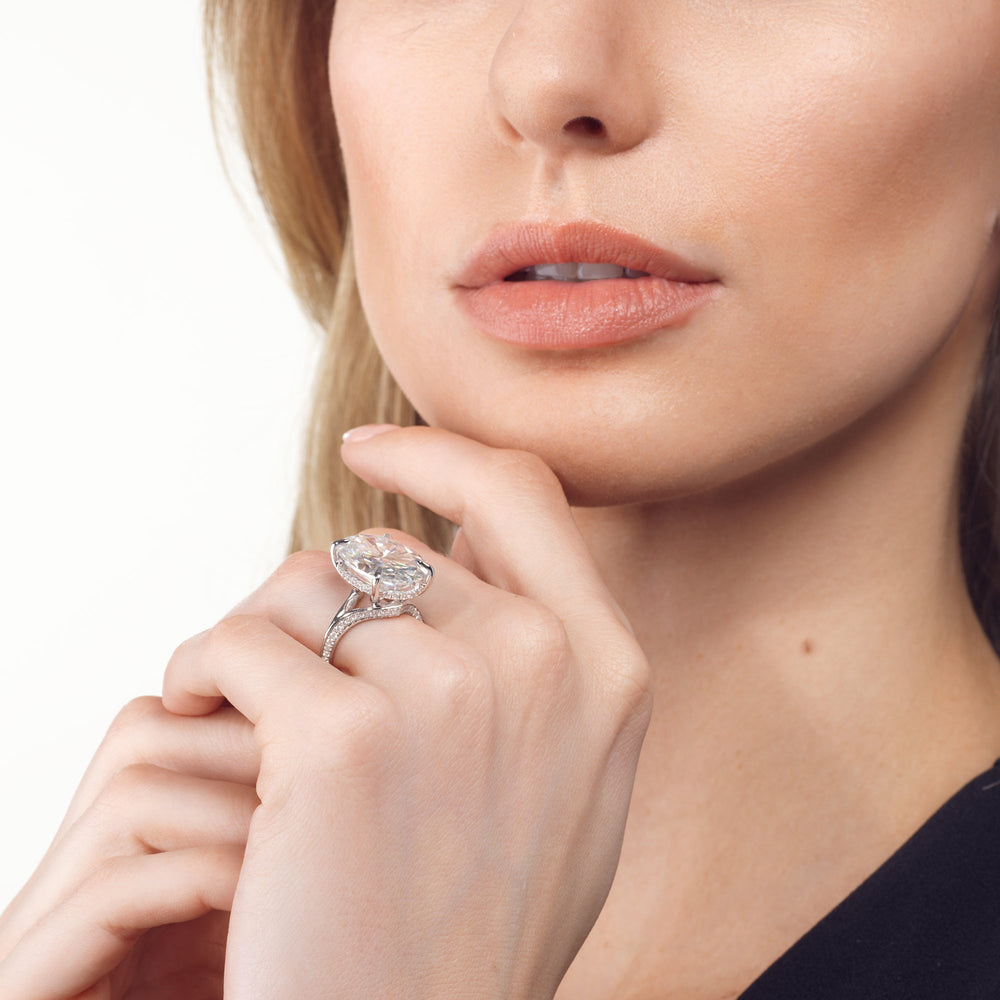 Model Wearing The Botticelli Ring view